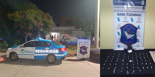 Ituzaingó: desbarataron un punto de venta de drogas tras las denuncias de los vecinos