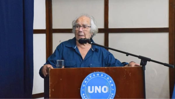 La UNO distinguió a Adolfo Pérez Esquivel como Profesor Honorario