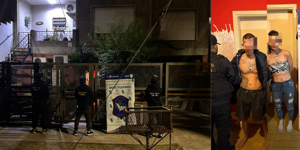 Allanamiento en Ituzaingó: cayó "El Pájaro" con 18 kilos de marihuana y cocaína