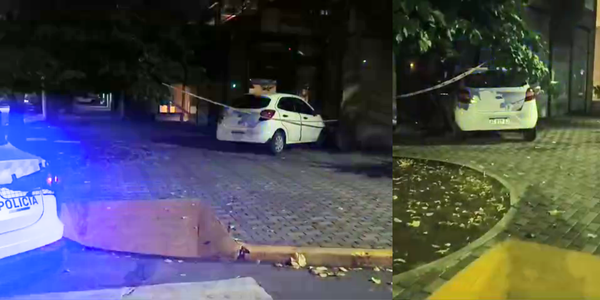 Persecución en el centro de Ituzaingó: tras robar un auto, se incrustaron en un negocio