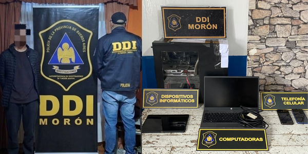 Detienen en Castelar a un profesor de guitarra acusado de grooming