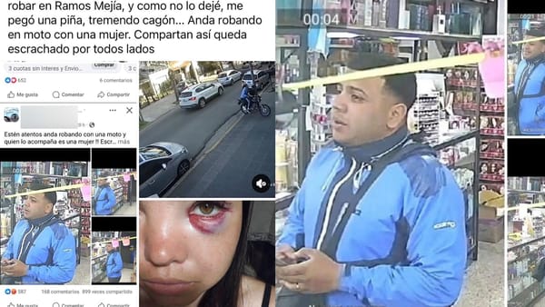 Detuvieron a una pareja acusada de cometer robos en comercios de San Justo y Ramos Mejía