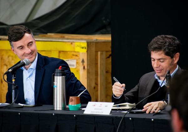 Axel Kicillof en Morón: "Con producción y trabajo, hay otro camino"