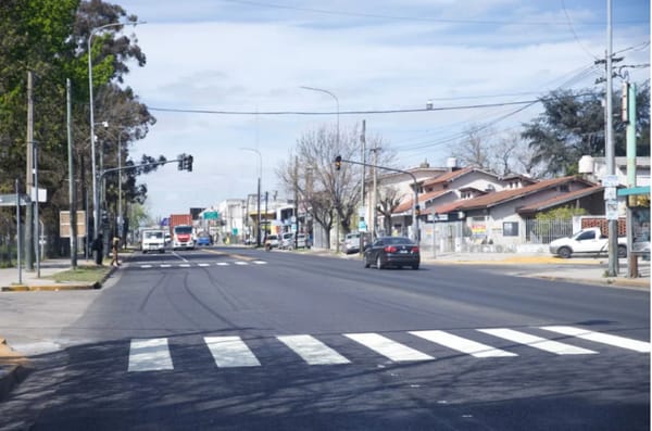 Finalizó la repavimentación integral de la Avenida Vergara en Hurlingham