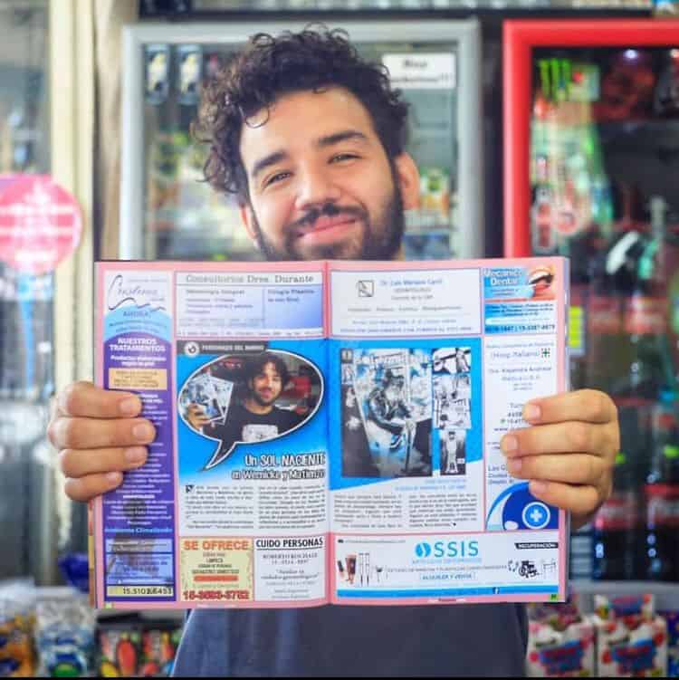 Un mundo hecho a mi medida: La historia del dibujante Adrián Gatica