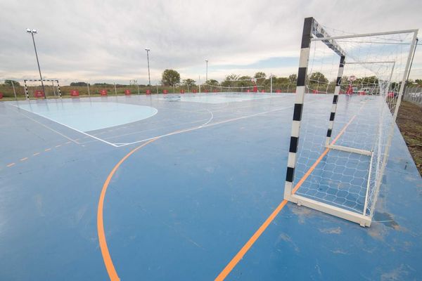 Se inauguró un nuevo playón municipal en El Palomar