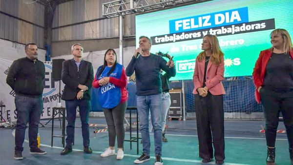 El albetismo tuvo su epicentro en un acto en Tres de Febrero
