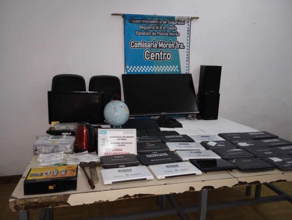 Entraron a robar a Colegio Dorrego de Morón: tres detenidos