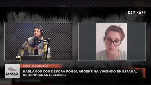 Débora Poggi cuenta desde TikTok la realidad de las personas que emigran