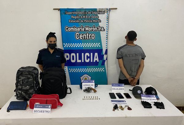 Un detenido con pedido de captura por robar un auto y a transeúntes en Morón