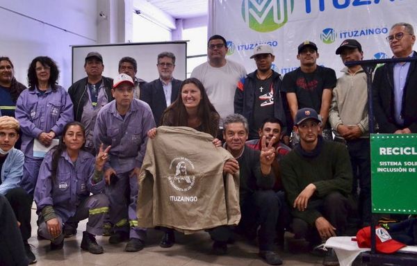 Lanzan en Ituzaingó un sistema de recolección cooperativo con apoyo nacional y provincial