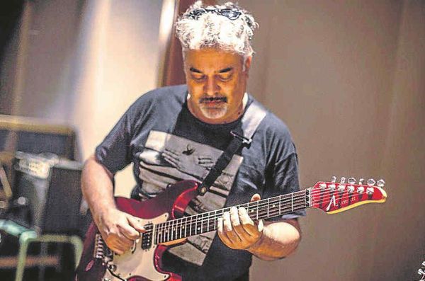 Guillermo Arrom, ex guitarrista de Luis Alberto Spinetta, charló con Radio Kamikaze