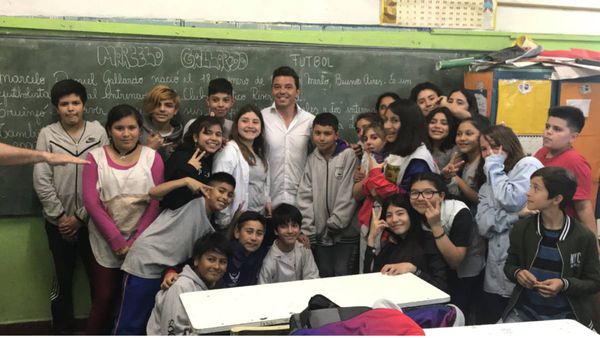 Marcelo Gallardo y la conexión emotiva con su querido Merlo
