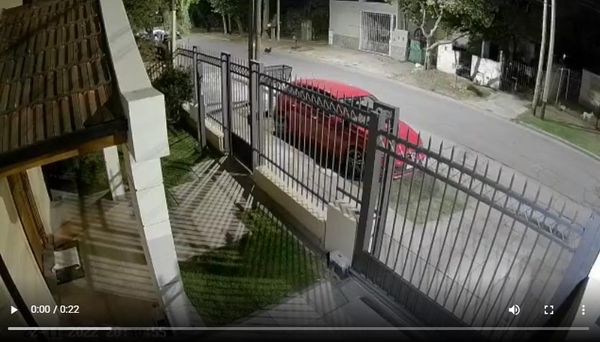 Castelar: A los tiros en plena calle luego de robar una camioneta