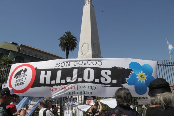 Organismos de Derechos Humanos de Zona Oeste participaron del último adiós a Hebe de Bonafini