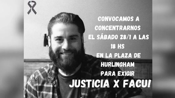 Hurlingham: tras la muerte de un conocido músico, la familia convocó en una marcha para pedir justicia