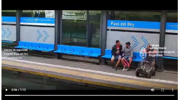Detienen a dos hombres armados viajando en el Sarmiento