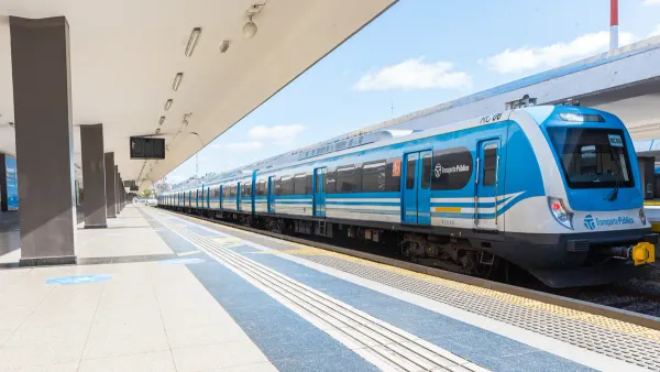 Tren Sarmiento: este sábado las formaciones no se detendrán en una estación del Oeste