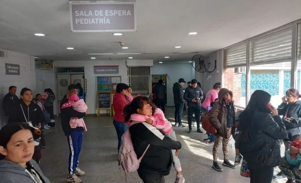 Ante el aumento de los casos de bronquiolitis, el Hospital Simplemente Evita comenzó a realizar controles en la guardia pediátrica