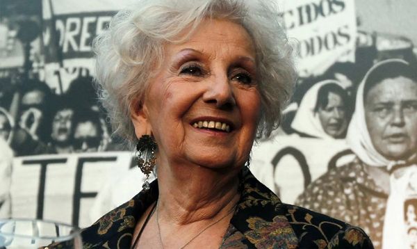 Estela de Carlotto les pidió a los diputados que rechacen la Ley Ómnibus
