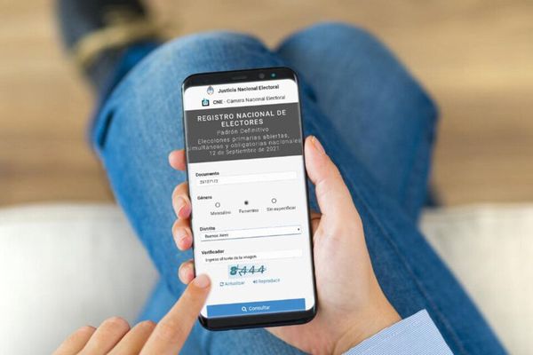 Desde una APP para celulares se podrá seguir el recuento del votos el domingo