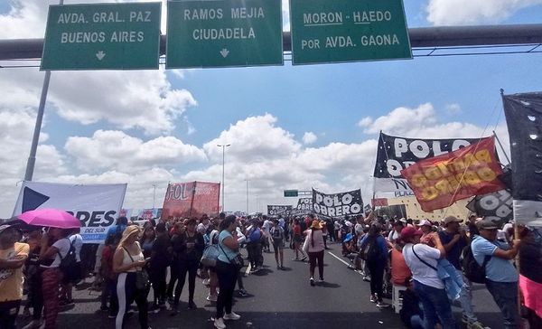Desde las 10 hs. habrá cortes en la Autopista del Oeste